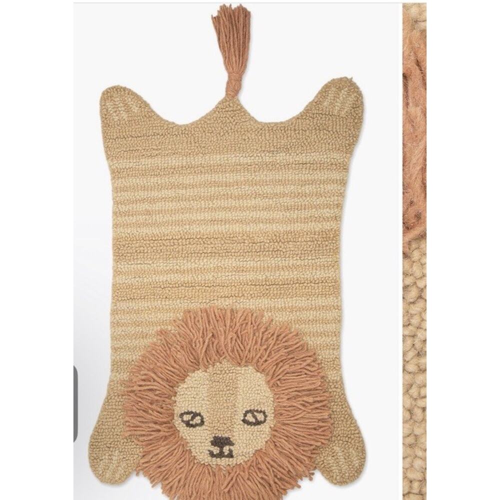 CRANE BABY Safari Animal Accent Rug $60 MSRP